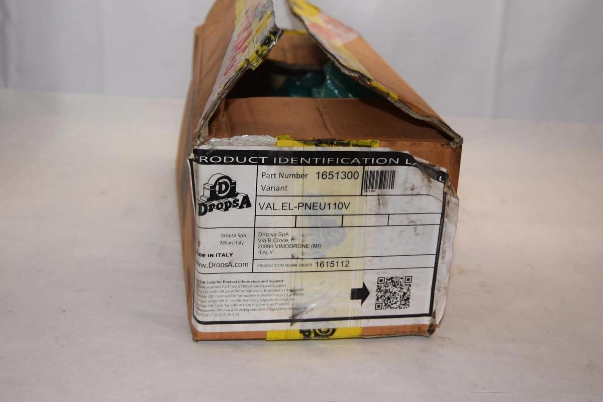 (NEW) DROPSA 1651300 110V 50/60Hz 6Va Flow Control Valve