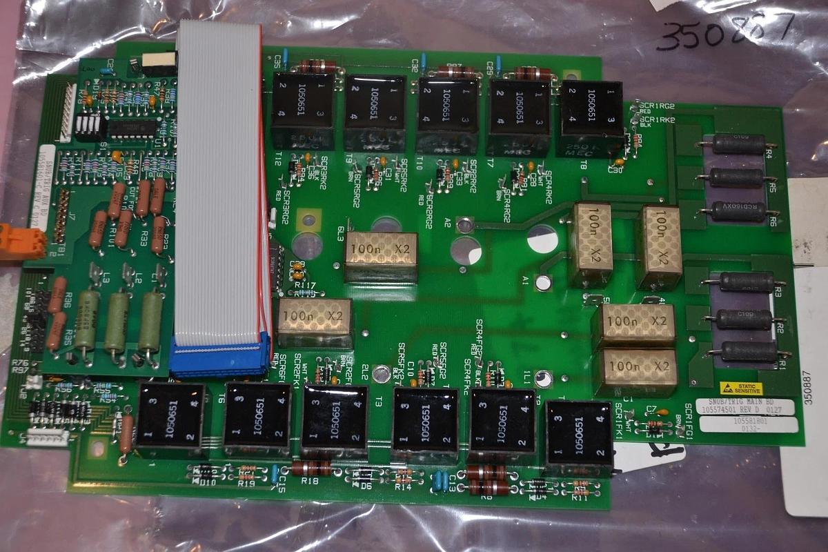 Fincor Snub Trig Main Board 105574501 Rev D Circuit Board Card 105581601-C