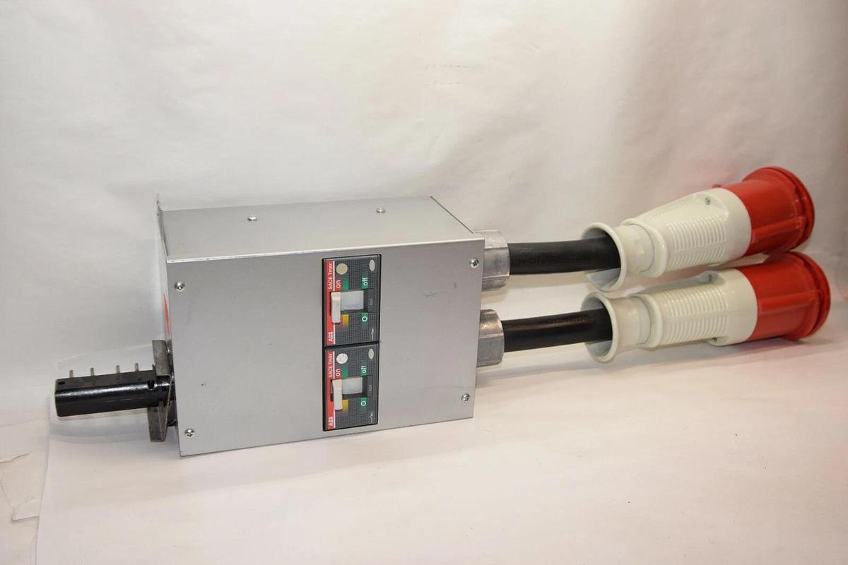 Used ABB StarLine Busway 225 A Tap Drop Box 60 amp CBMDC225HE37-6" Walter 361 63A-6h