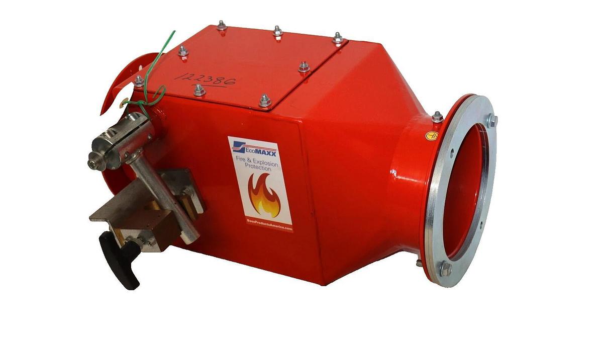AIRCOM SRL ECOMAXX Safety Not Return Explosion Isol Valve SNR 100 ÷ 400 6" (NOS)