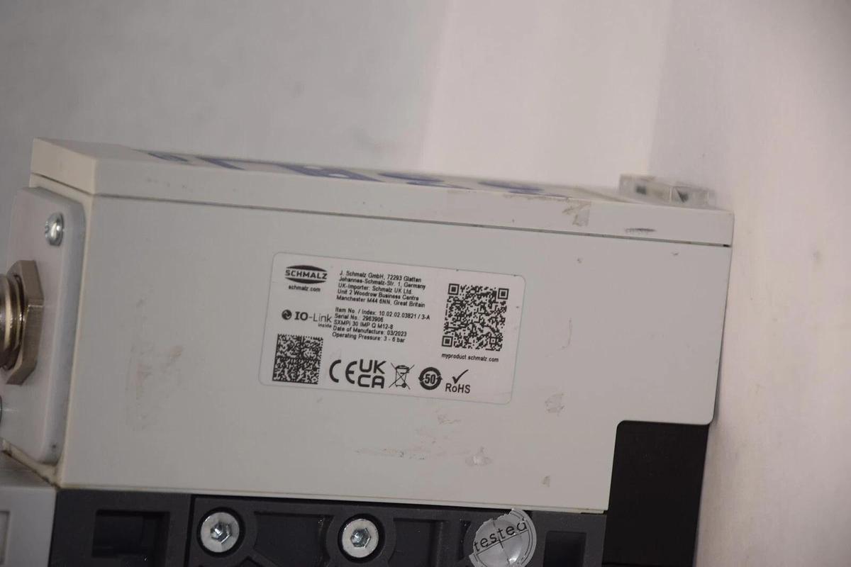 (NEW) SCHMALZ SXMPi 30 IMP Q M12-8 IO-LINK Vacuum Pump