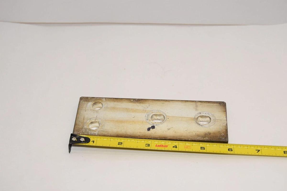 Used Copper Bus Bar 5-3/4" x 2" x 3/8"