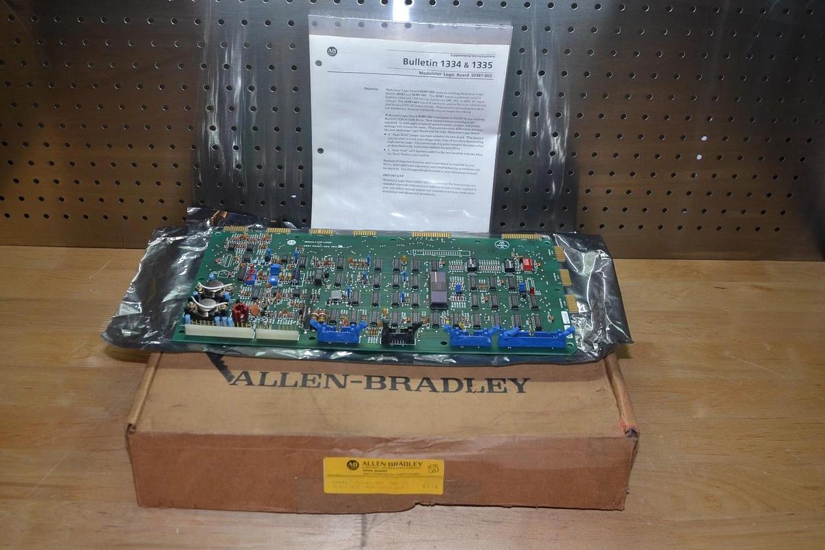 ALLEN BRADLEY S50387-002 MODULATOR LOGIC ASSEMBLYPCB, NEW