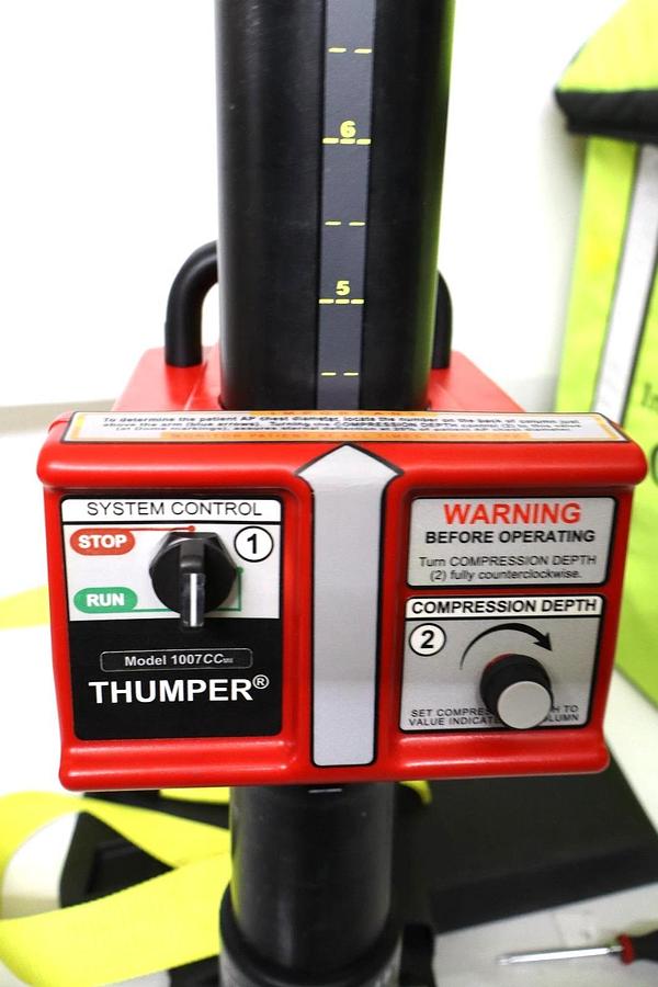 Used Michigan Instruments 1007CC The Life-STat Automated CPR Machine *Sold As Is*