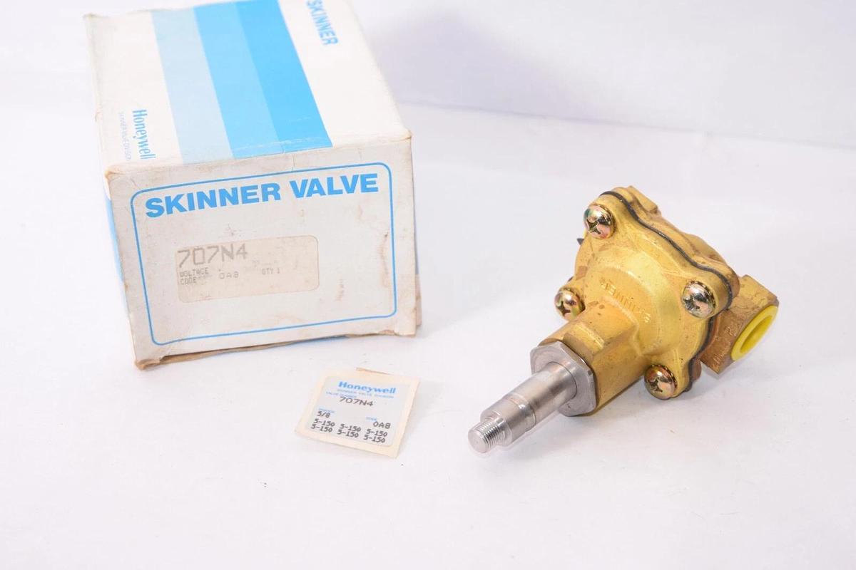 (NEW) HONEYWELL / SKINNER 707N4 5/8 Orifice Valve