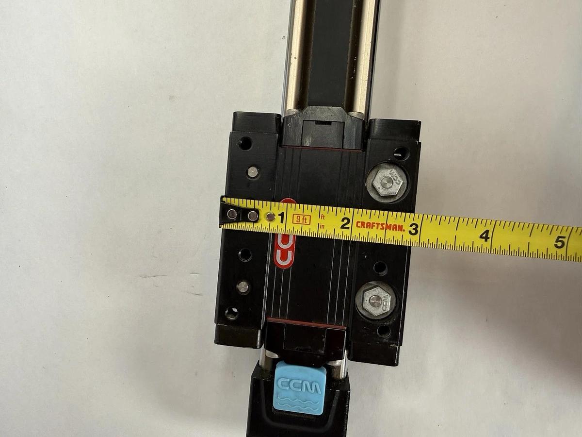 Used CCM SV-X2MH040A-N2LA 4" x 3" 14"  Slide Linear Actuator 400W