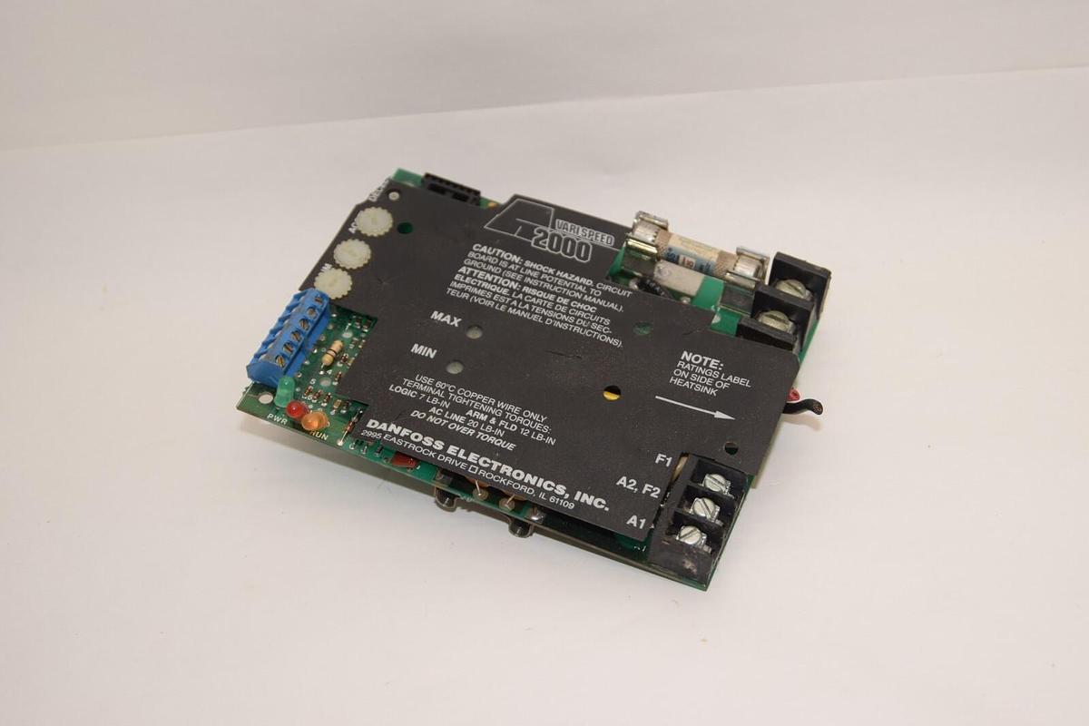 Used DANFOSS ELECTRONICS A2000 Varispeed Control Board