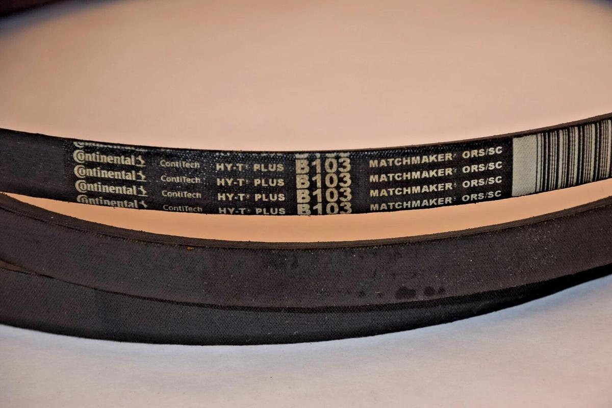 CONTINENTAL V-Belt Belt B103 Hy-T Plus Matchmaker ORS/SC (NEW)