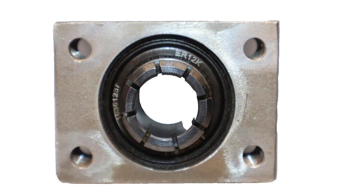 (NEW) LINK-BELT 16361237 , ER12K 4-Bolt Bearing Block With Collar