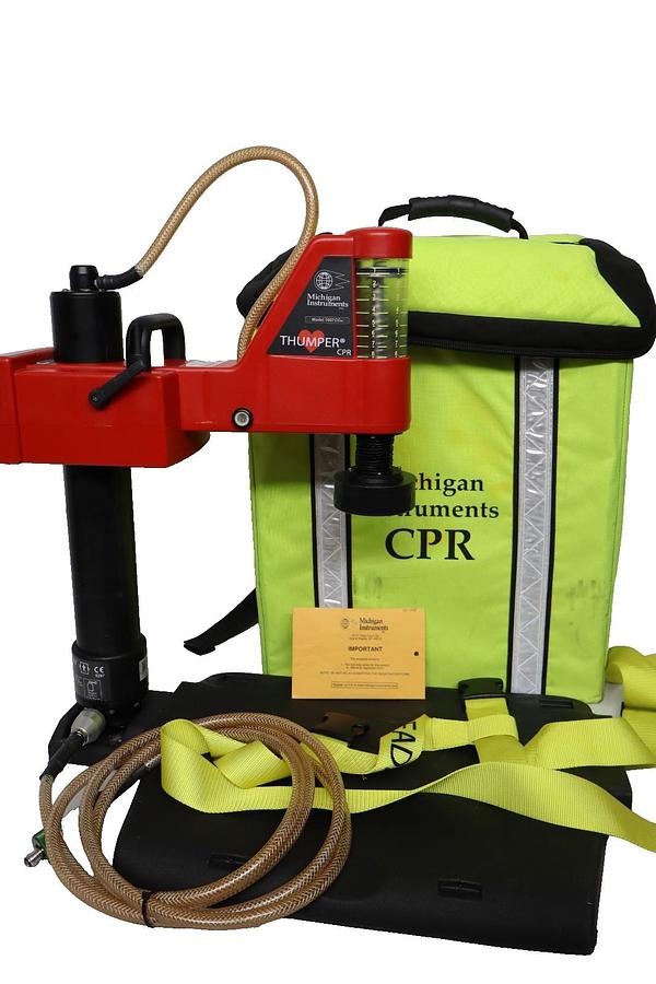 Used Michigan Instruments 1007CC The Life-STat Automated CPR Machine *Sold As Is*