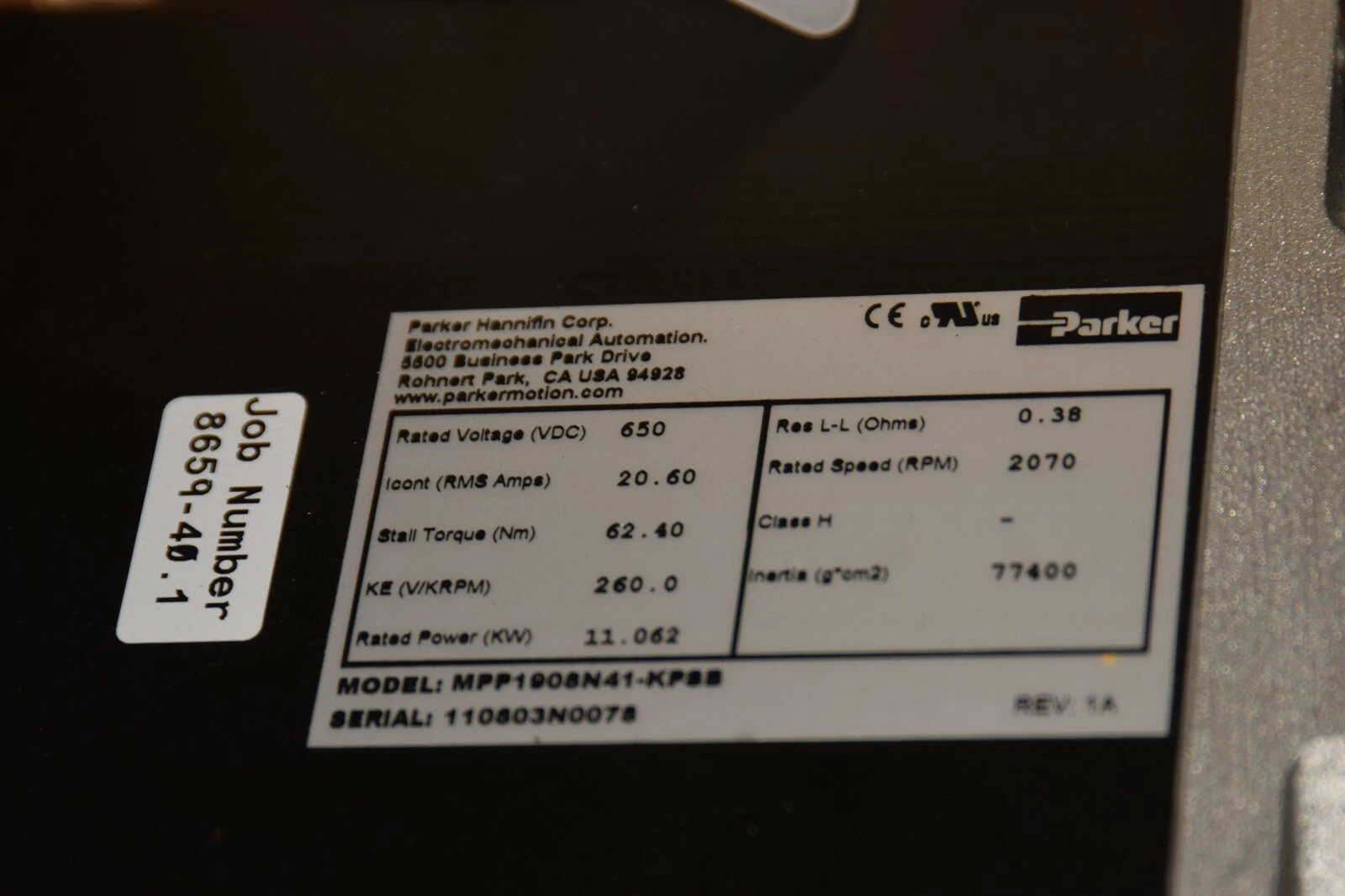 PROMESS 40/330/200 9002006201 EMAP Electro Mechanical Press MPP1908N41-KPSB