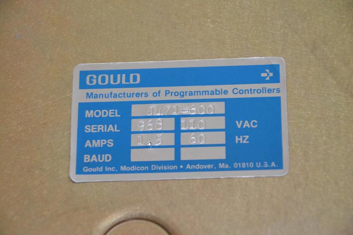Used Gould J471 I/O Expander J471-600 J471 600 J471600 110 VAC