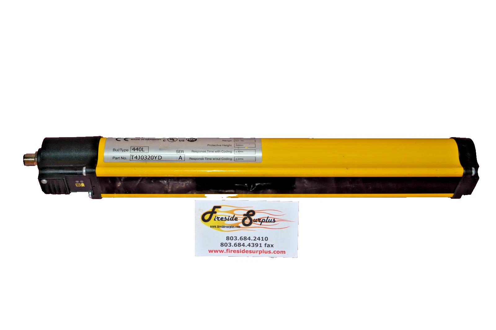 Used Allen Bradley AB Safety Light Curtain GuardShield T4J0320YD 440L SER. A 24V 24 V