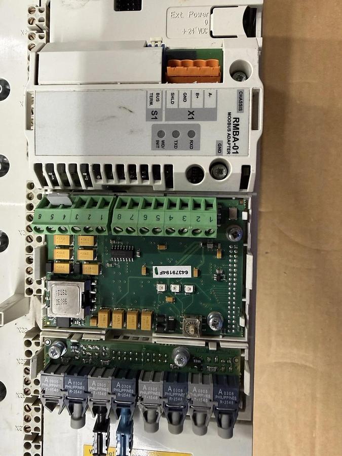 Used ABB ACS800-U1-0020-2+K458+L502+L503+N660(READ)