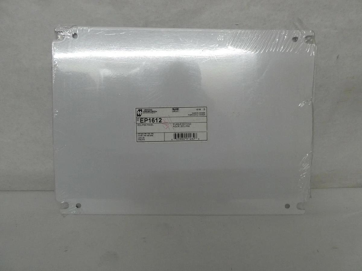 (NEW) HAMMOND EP1612 14.2" x 10.2" Eclipse Enclosure Panel