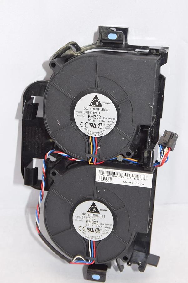 Used DELTA ELECTRONICS INC BFB1012EH 12Vdc 2.65A Server Fan
