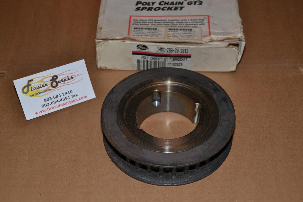 Gates Poly Chain GT Sprocket 14MX-29S-20 14MX29S20 2012 14MX 29S 20 NEW