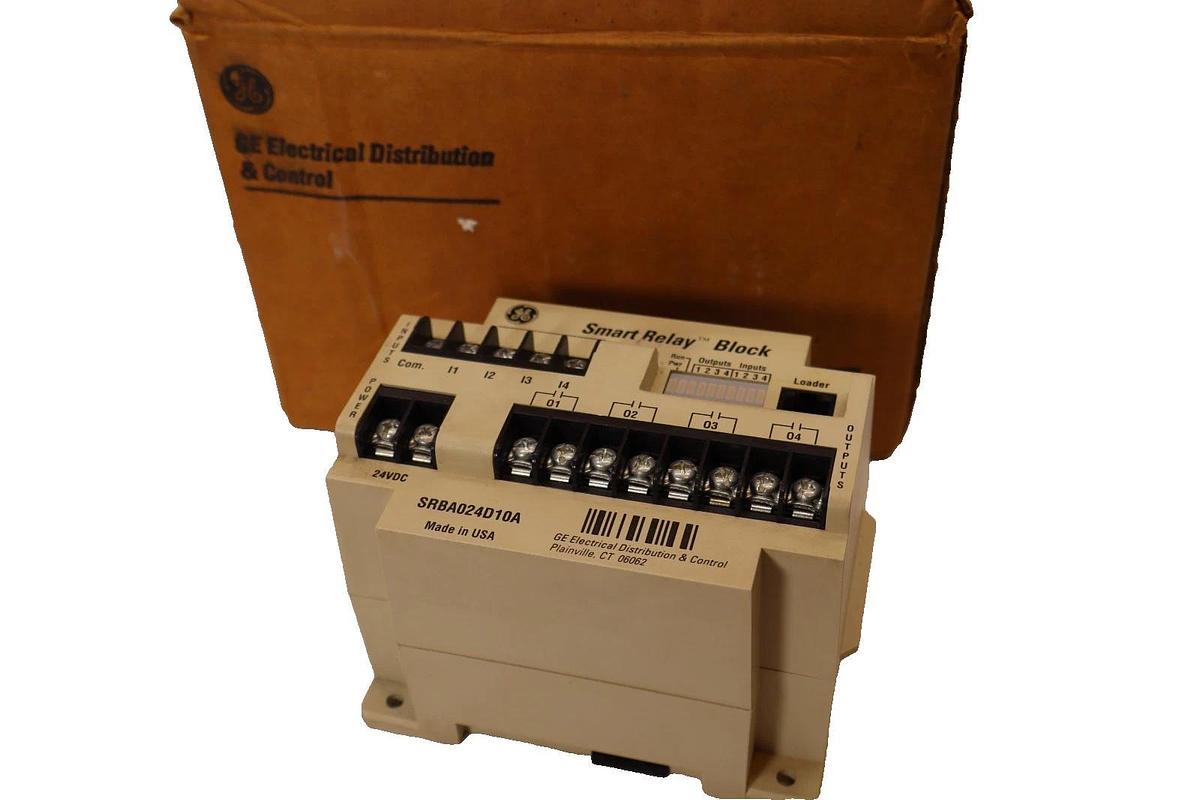 General Electric Smart Relay Block 24Vdc , SRBA024D10A (New)