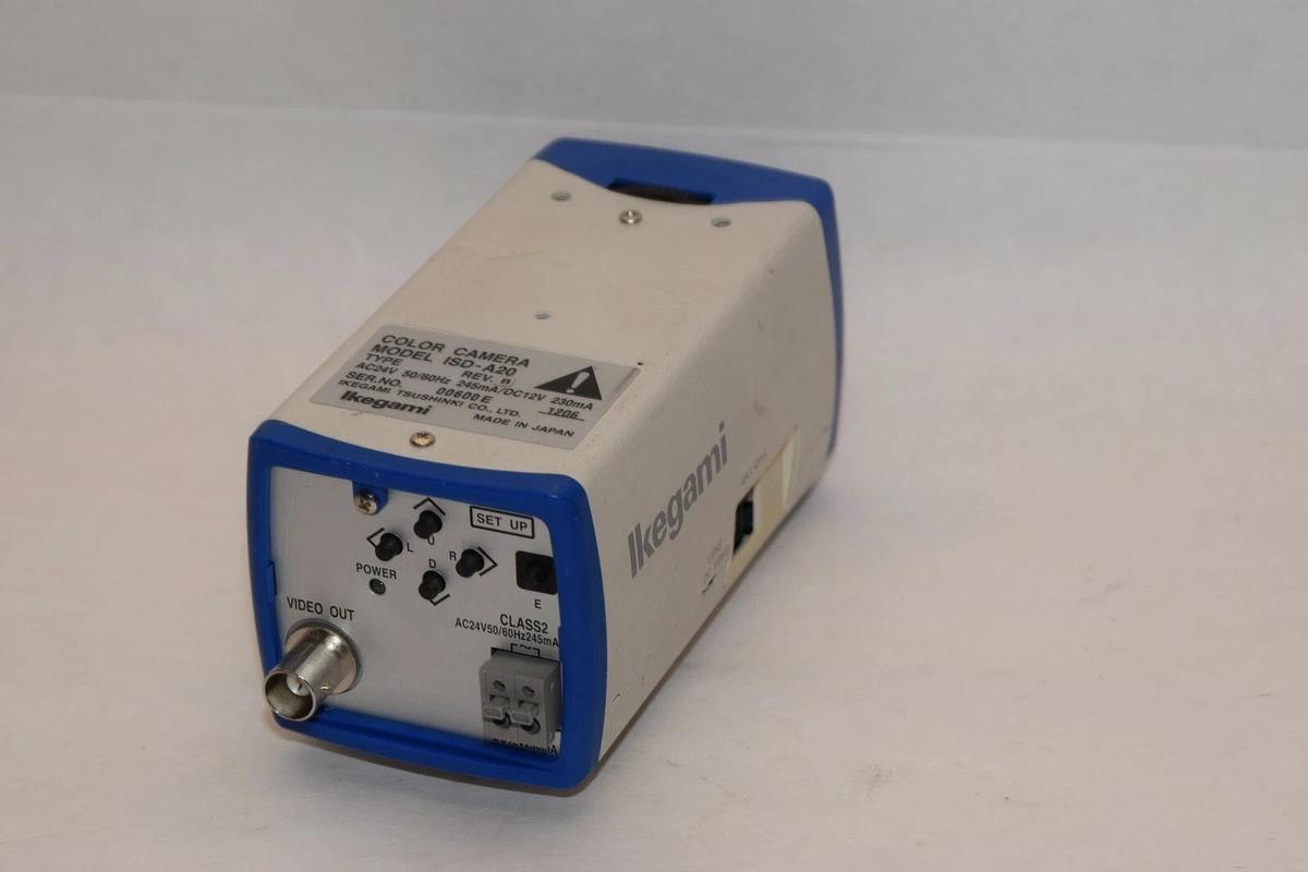 Used IKEGAMI ISD-A20 24V 50/60Hz Color Camera