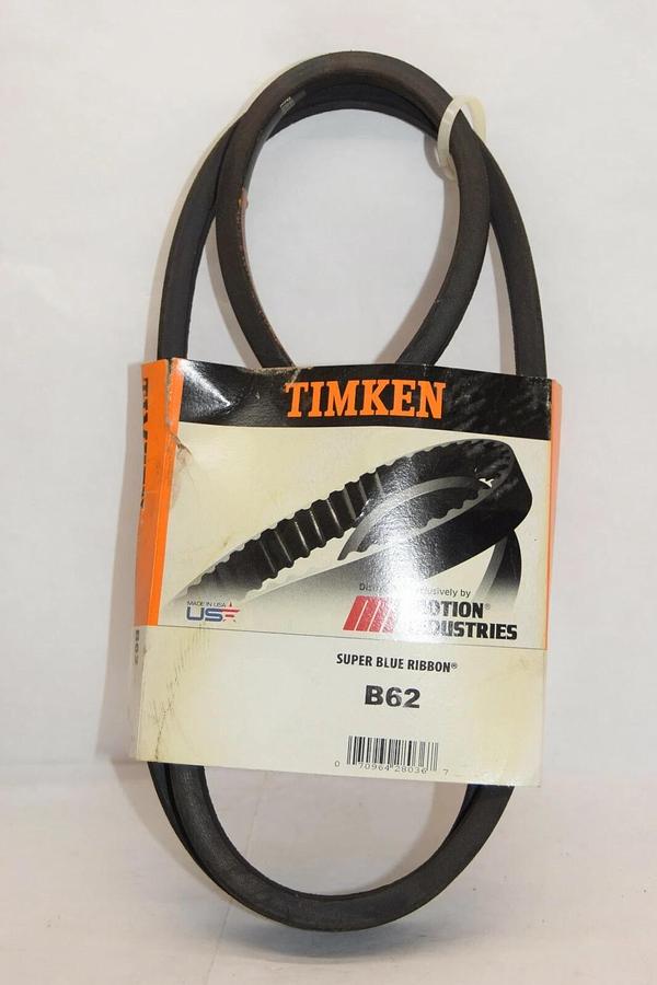 (NEW) TIMKEN B62 B 62 B-62 Super Blue Ribbon V-Belt
