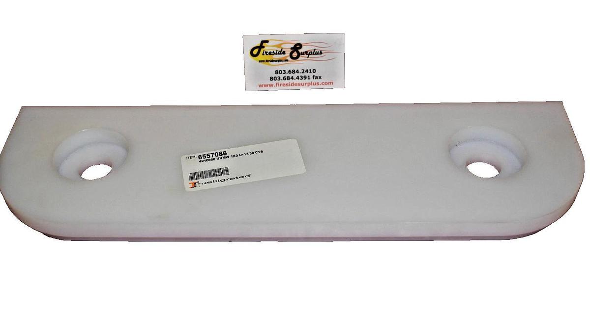 Intelligrated Chain Guide 6557086 Conveyor 4210860 UHMW 1x5 L=17.38 CTS NEW