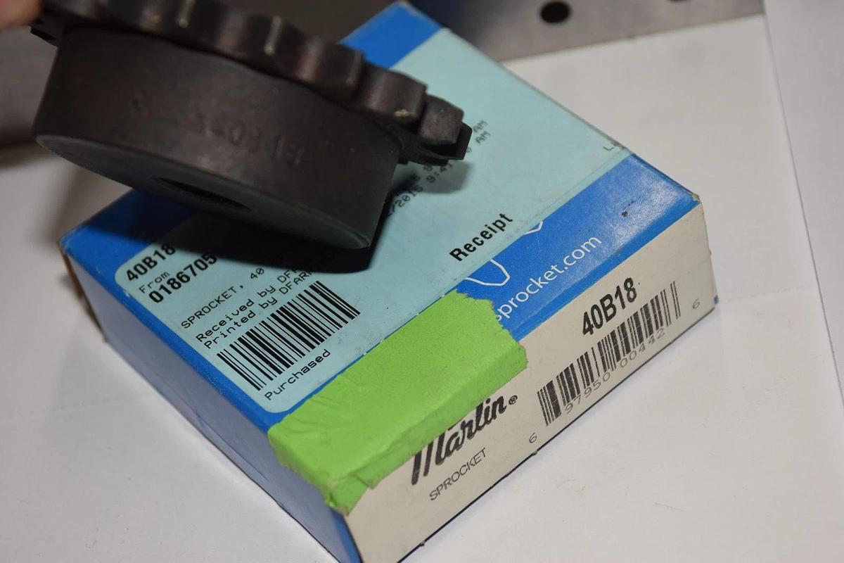 MARTIN 40B18 18 TEETH SPROCKET NEW