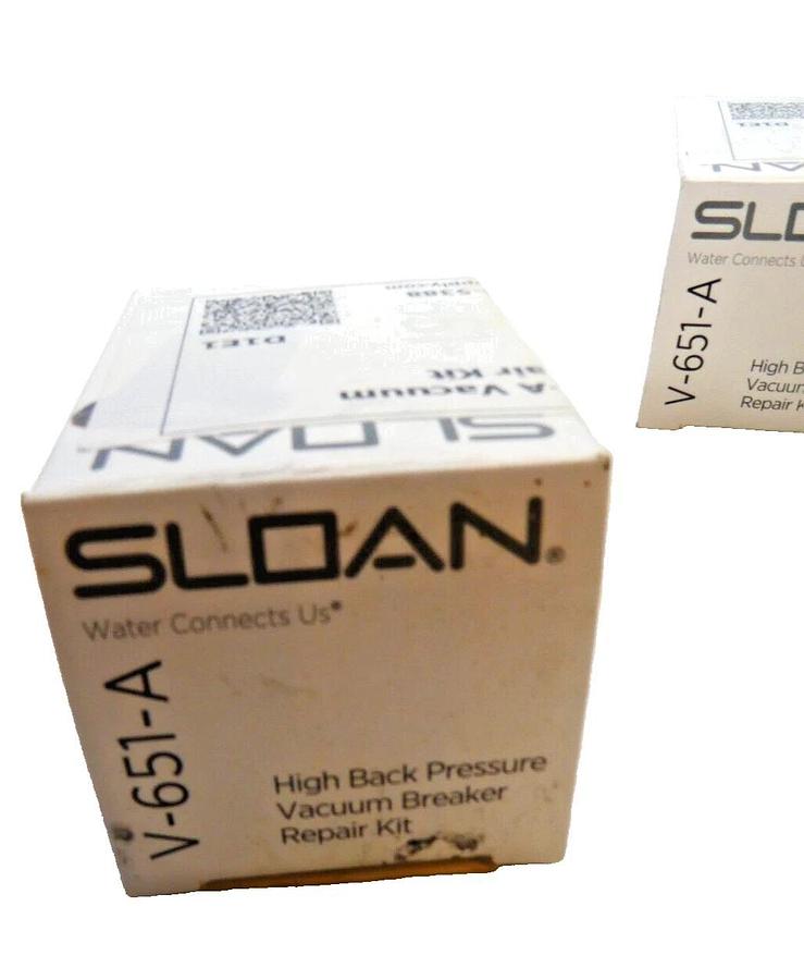 (Lot of 3) Sloan V-651-A High back Pressure Vacuum Breaker Repair Kit *New*
