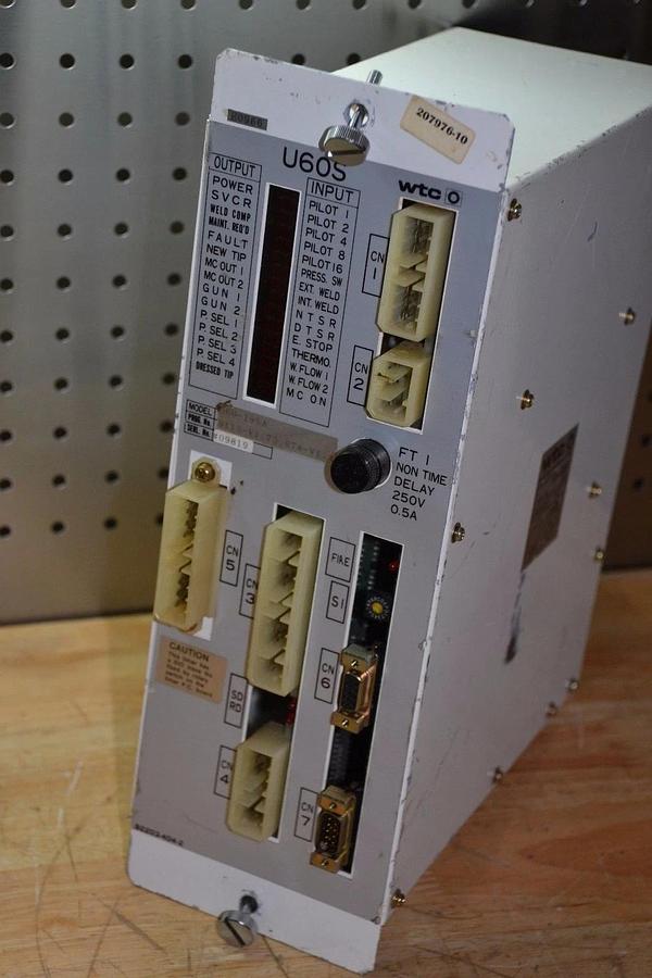 Used WTC U60S-T95A U60S T95A A9-1432 WELDING CONTROLLER