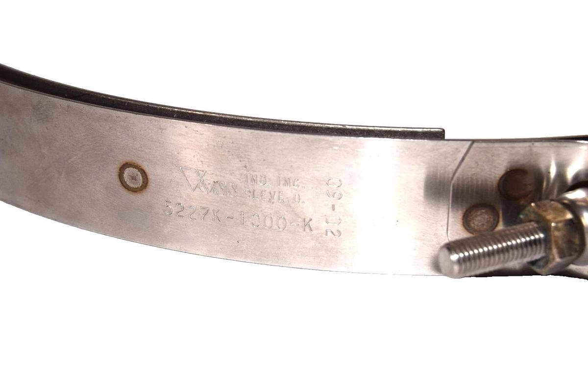 Voss Industries 5227K-1000-K , 5227K1000K 10" V-Band Clamp Stainless Steel (New)