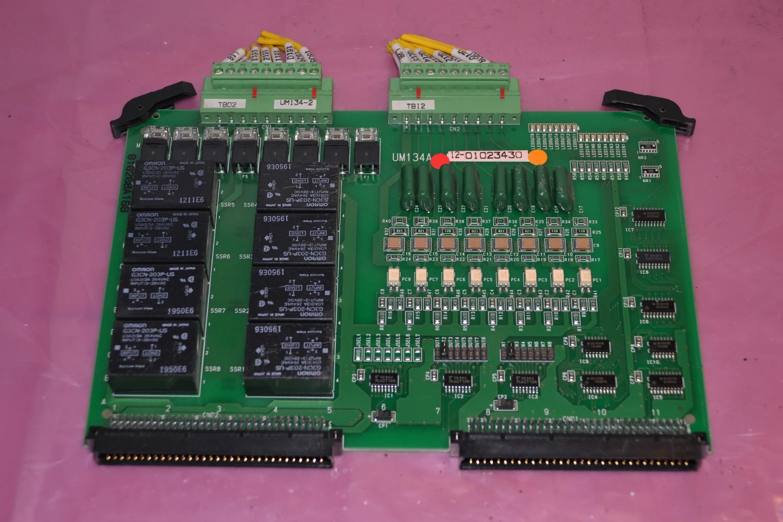 Used NACHI CIRCUIT BOARD CARD UM134A 12-01023430