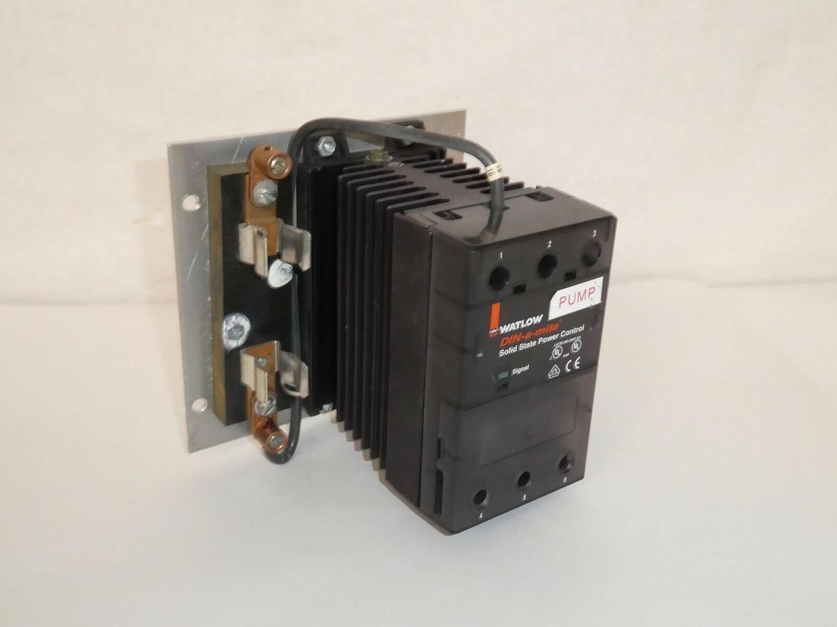 Used WATLOW DC1V-5060-F000 4-20mA DIN-a-mite Solid State Power Control