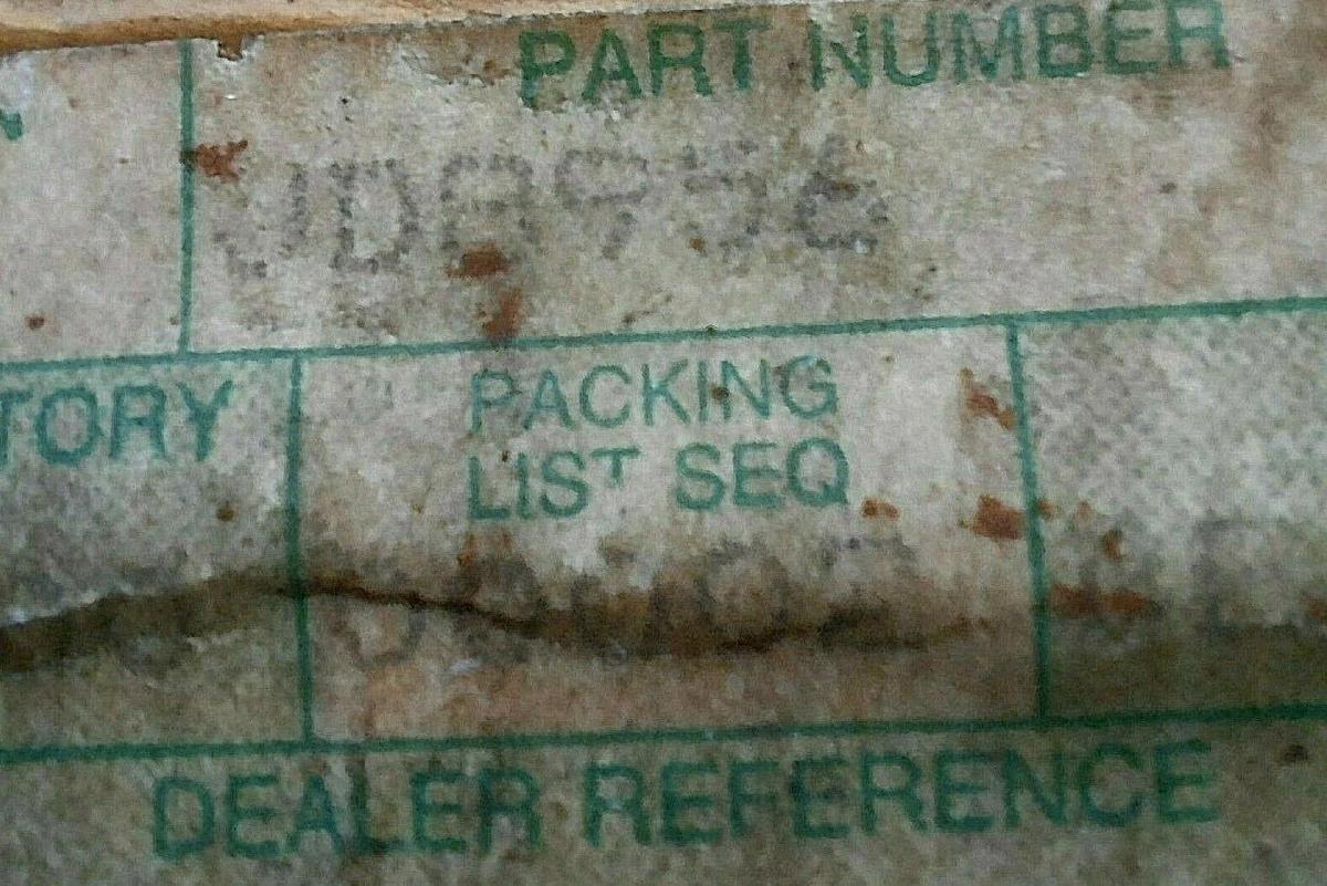 JOHN DEERE, NOS, JD8956, CONE ROLLER BEARINGS FOR MAIN BEARING SET, 596