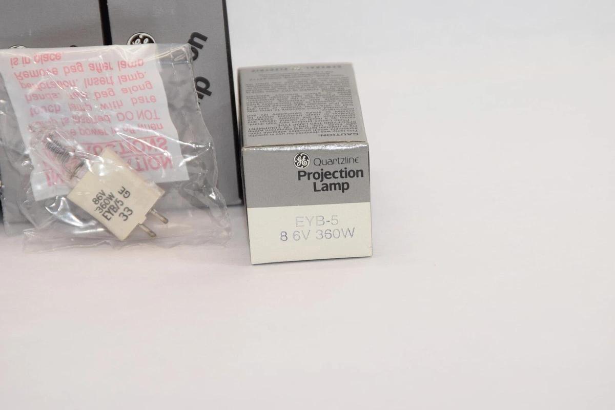 (NEW - Lot of 4) GE GENERAL ELECTRIC EYB-5 86V 360W Projection Lamp
