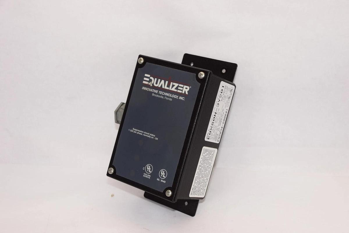 Used EQUALIZER EQX80N-3Y201 50/60Hz 3 Phase Transient Voltage Surge Suppressor