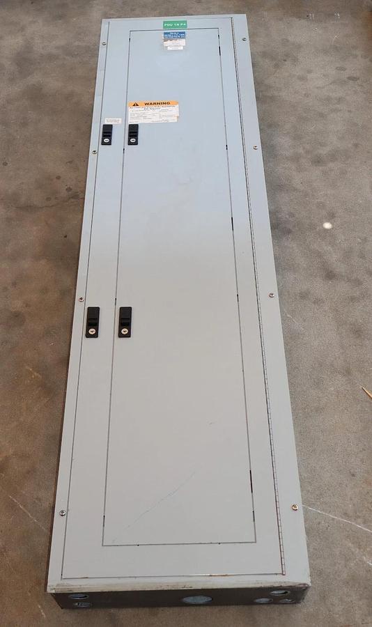 Used General Electric GE ASeries 400A Panelboard Panel AQF3424JBX 208y/120v 3ph 4w 42