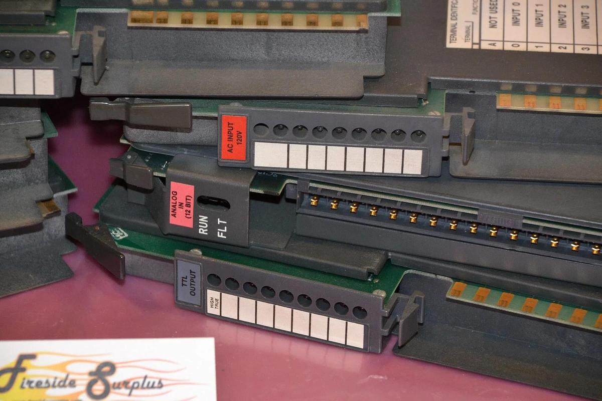 Used Lot of 8 Allen Bradley 1771  PLC cards 1771-IGC OGC OZ IA IFE IA OA