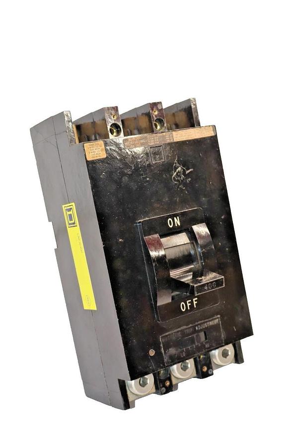 Used Square D Circuit Breaker LAP36400 400A 400 Amp 3 Pole 3p Magnetic Trip Adj Unit