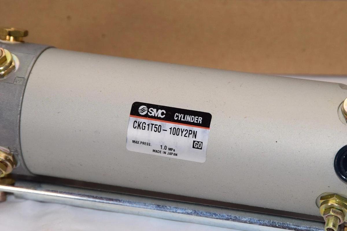 (NEW) SMC CKG1T50-100Y2PN 1.0MPa Clamp Cylinder
