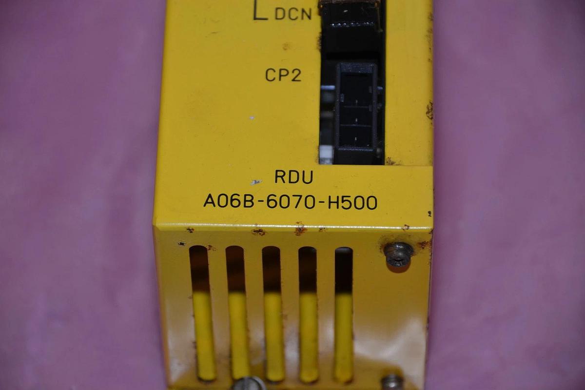 Used FANUC GE DISCHARGE UNIT A06B-6070-H600 A06B6070H600 A06B 6070 H600 15A 15 A