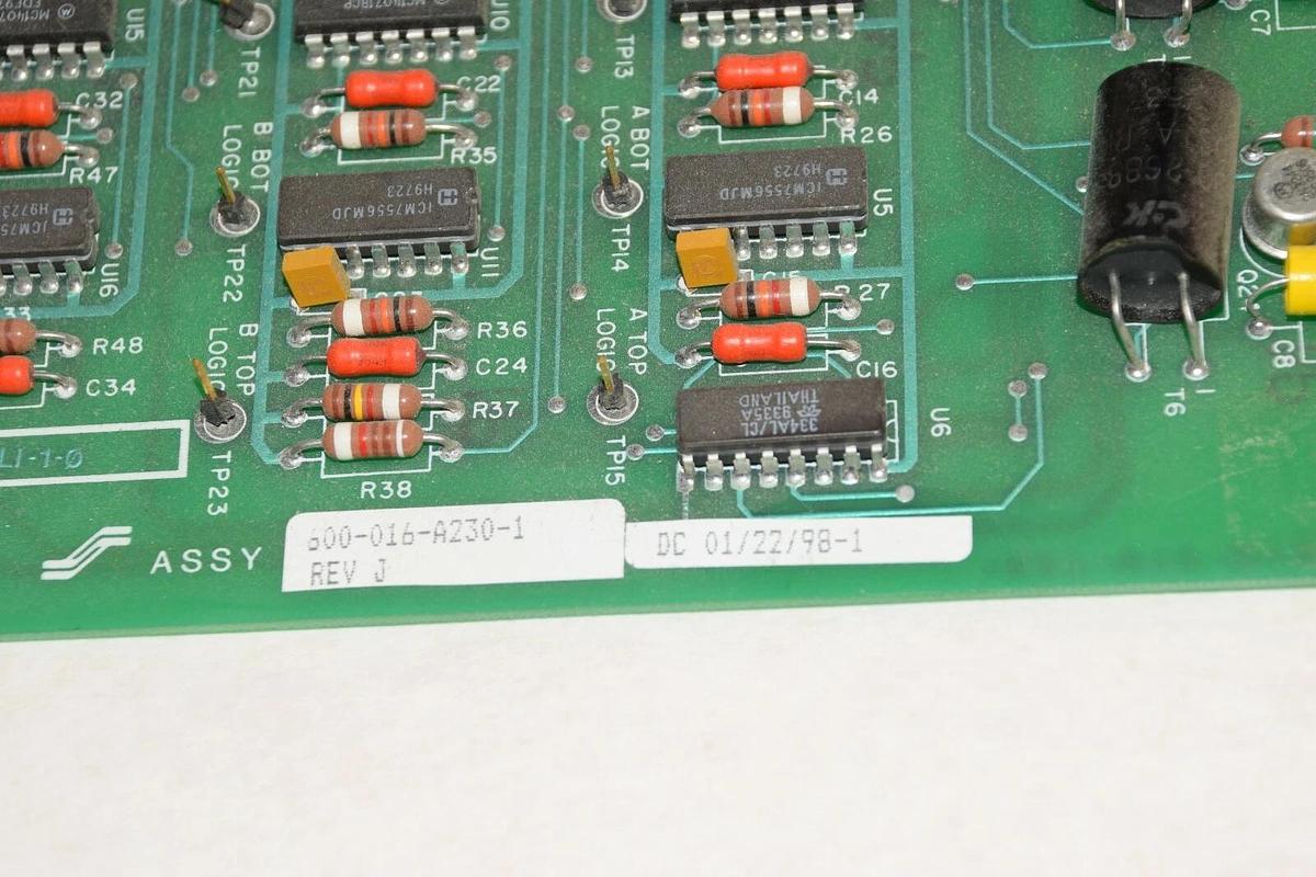 Used WABASH 600-016-A230-1  600016A2301 rev J