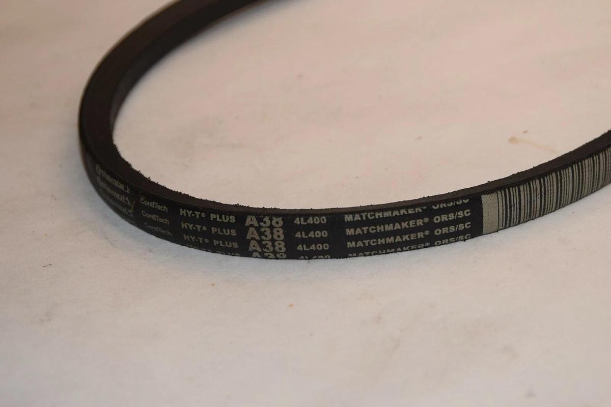 (NEW - Lot of 3) CONTINENTAL A38 4L400 ContiTech HY-T Plus V-Belt