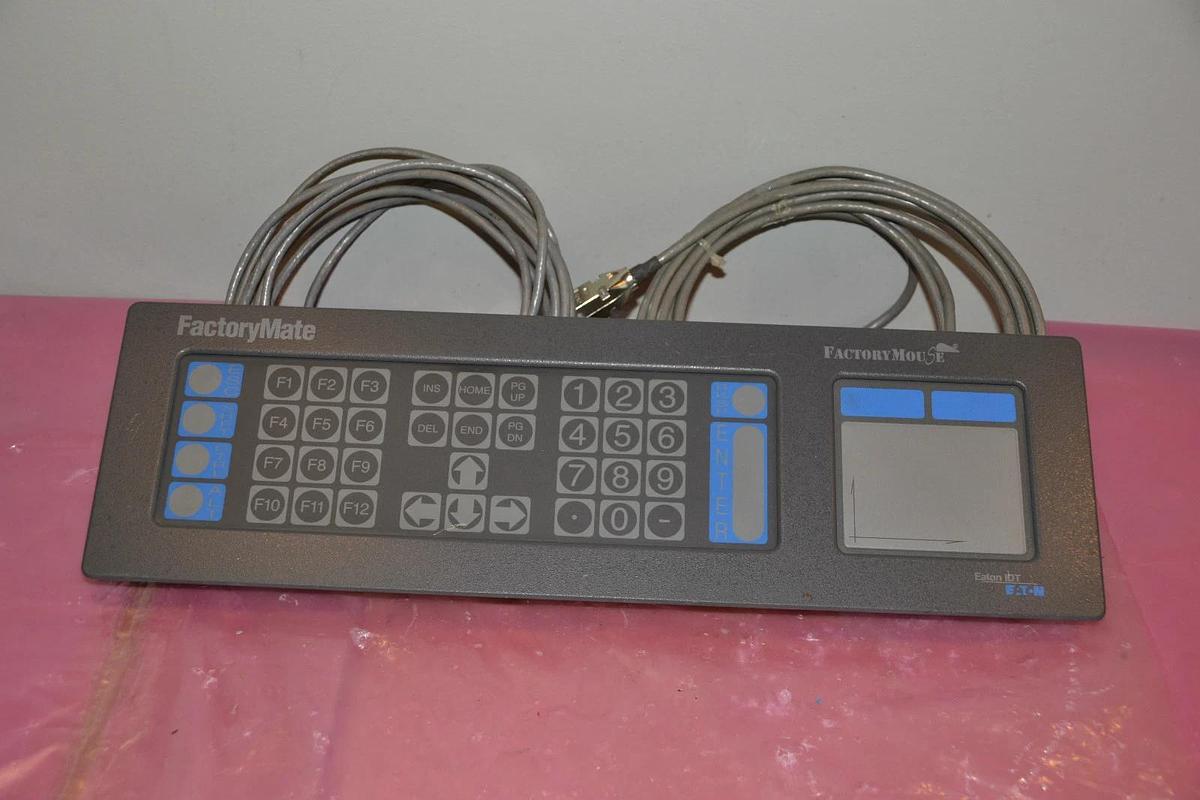 Used EATON CUTLER HAMMER KEYPAD W/FACTORY MOUSE 92-00728-03 92 00728 03 920072803