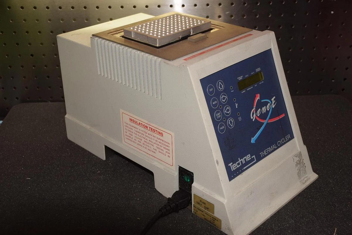 Used TECHNE FGENEEMP 120V 60Hz 5.0F A3.58 W430 THERMAL CYCLER