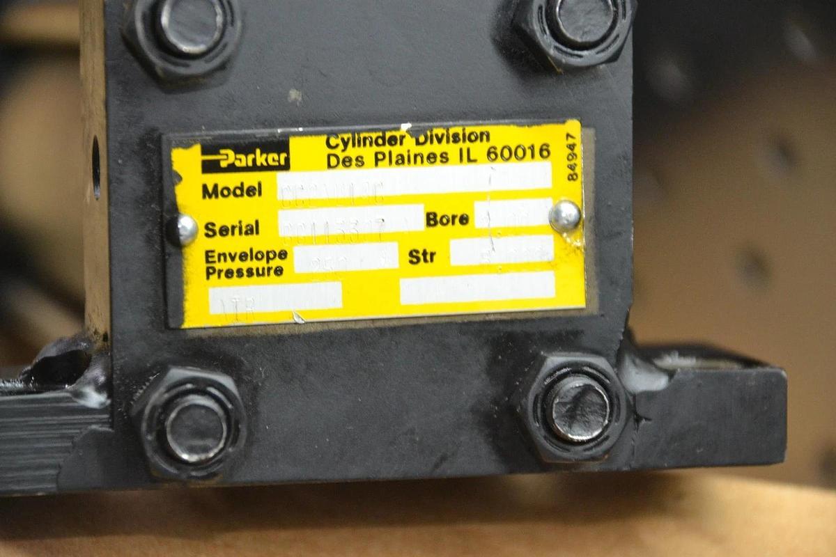 Used PARKER Cylinder CC2AU14C 2" Bore 6" Stroke