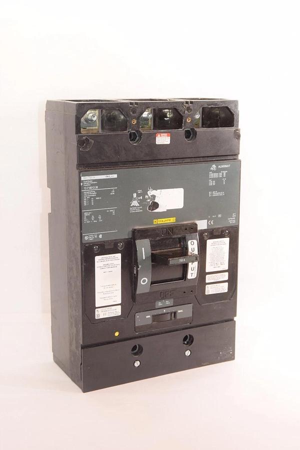 Used SQUARE D MH 700A MH700A 12-718012-36 700 Amp 3P Circuit Breaker