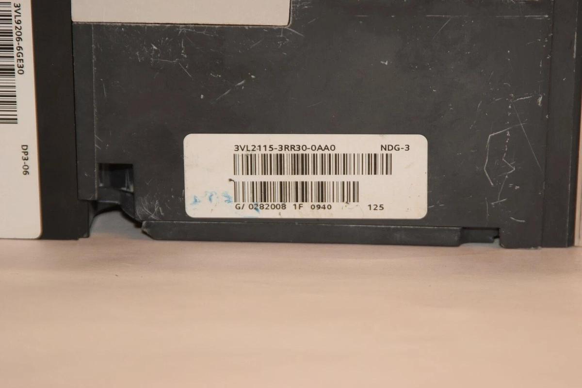 Siemens breaker NDGA 60 Amp 3VL9206-6GE30  3vl2115-3rr30-0aa0 HDX3P060 60 A 60A
