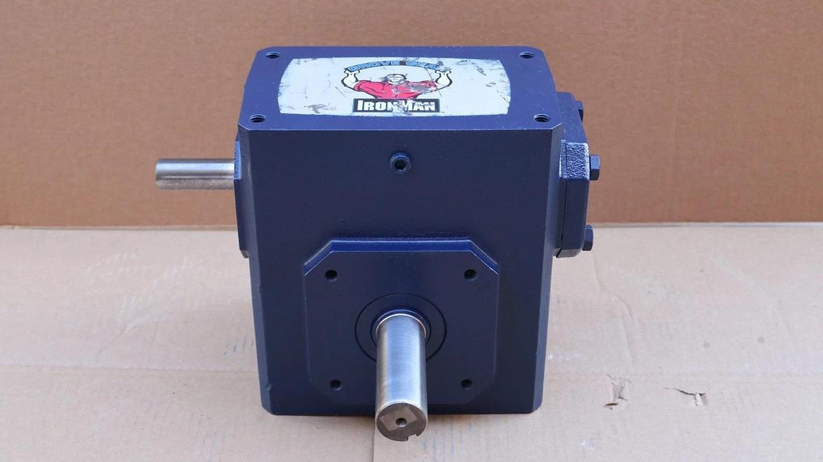 IronMan Grove Gear Box Worm Speed Reducer GR8300022.00 GR-B-830-60-R 60:1 REFURB