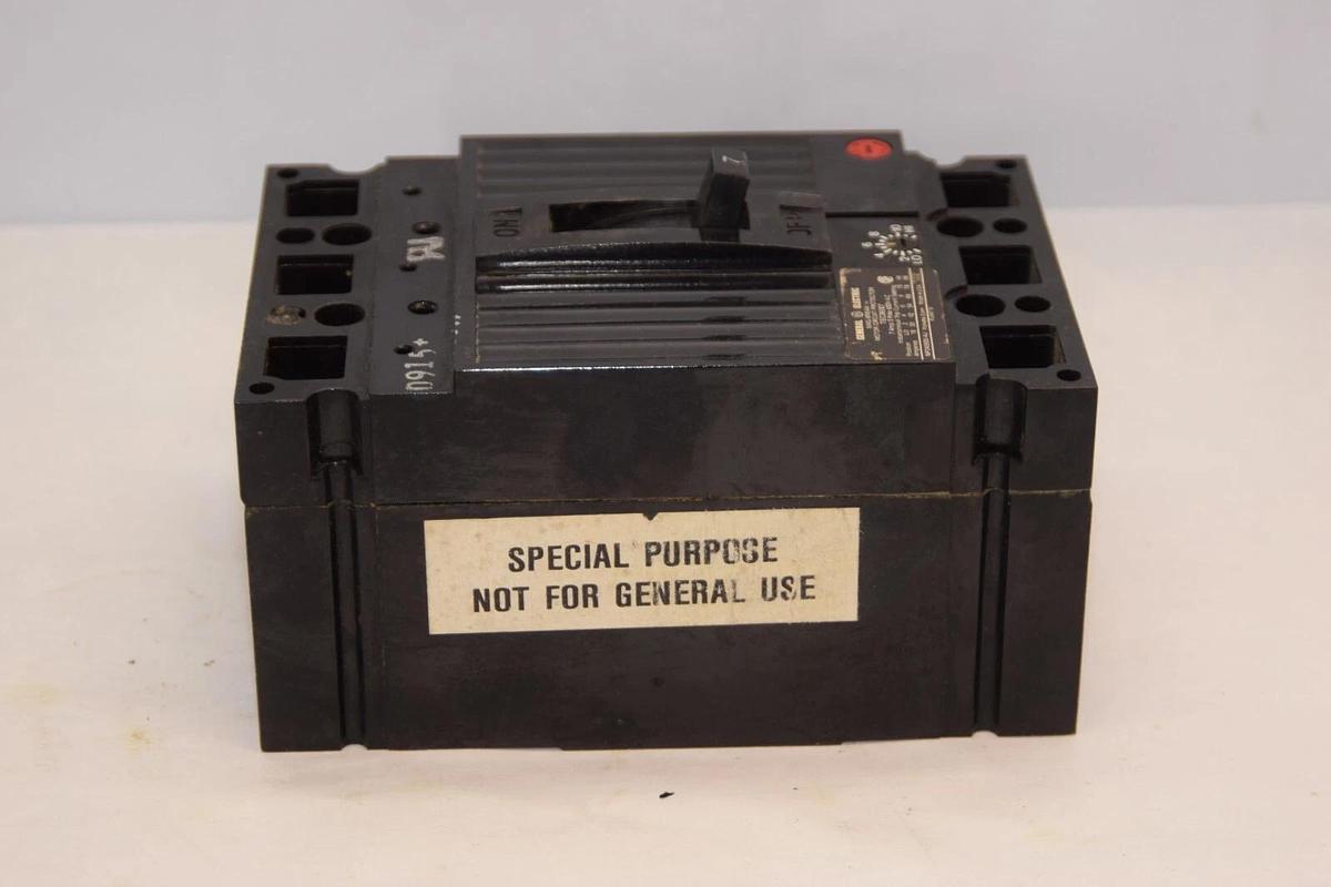 (NEW) GE GENERAL ELECTRIC TEC36007 7Amp 7A 3P 600V Mag-Break Circuit Breaker