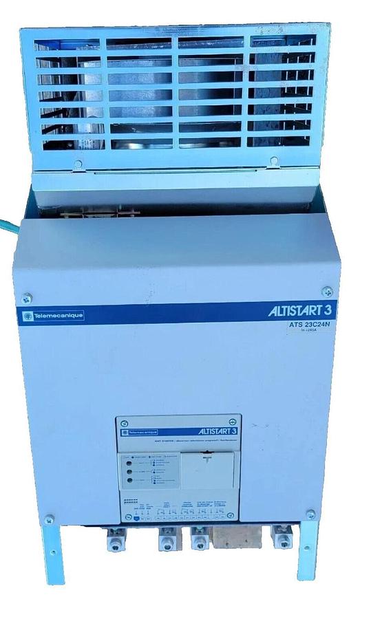 Used Telemecanique, ATS23.C24N, Altistart 3, ATS23, 248A 208/230/460V 75/100/200HP