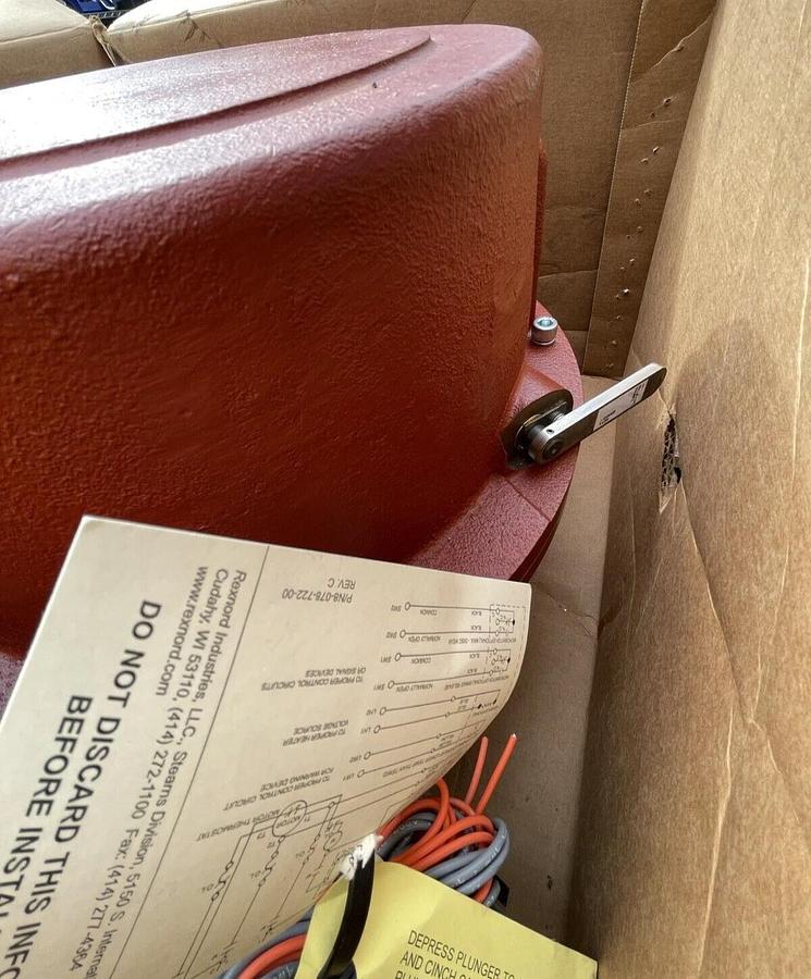 Used (New) STEARNS 1-082-315-00-FQB Motor Brake 10535997, 108231500FQB Brake Assembly